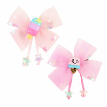 Load image into Gallery viewer, Set of 2 Charms Bow Hair Clips
