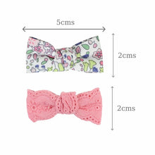 Load image into Gallery viewer, Set of 5 Fabric Resin Hair Clips