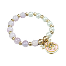 Load image into Gallery viewer, Kundan Stone Ethnic Beaded Bracelet for Girls - AC24-095