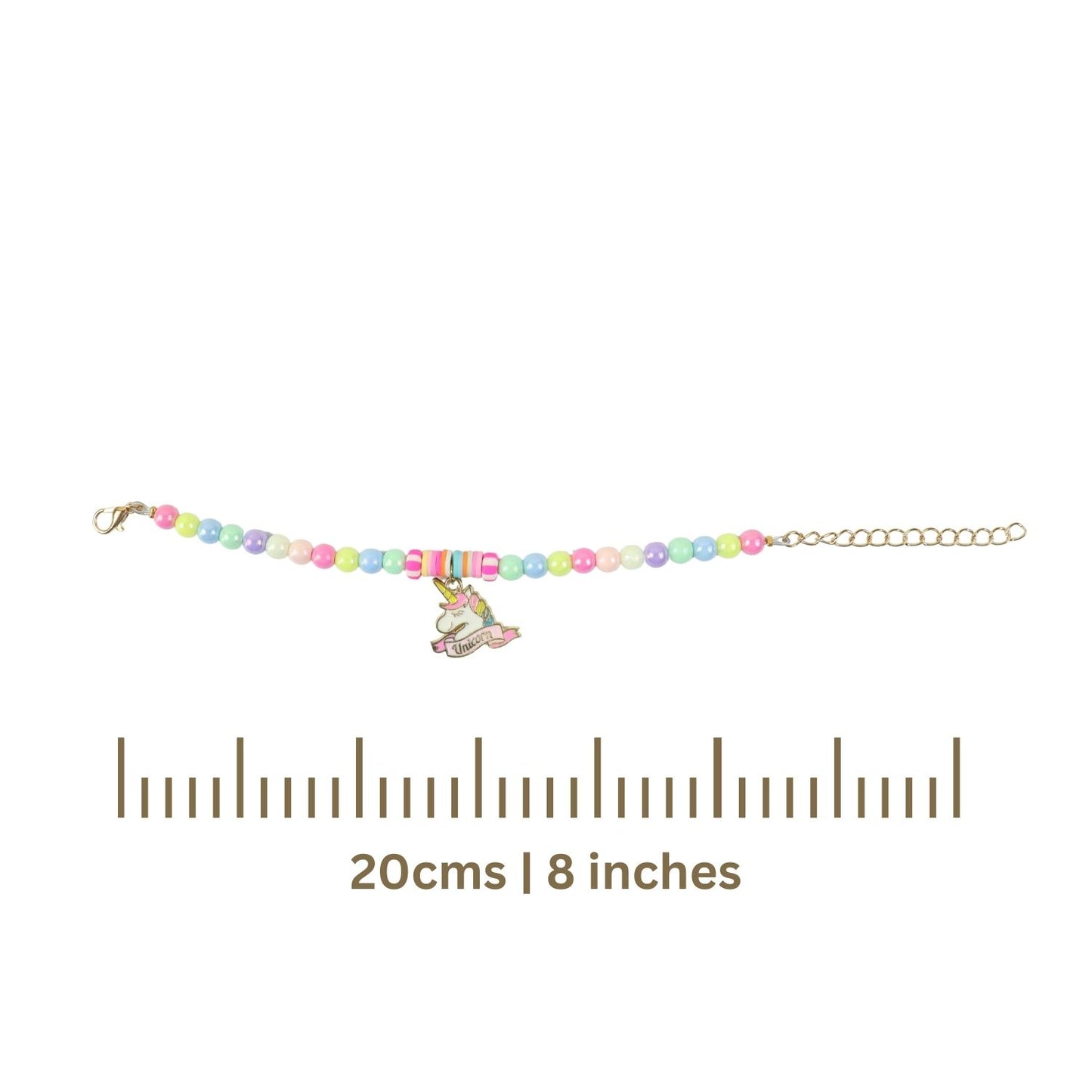 Unicorn Beaded Bracelet Kids Rakhi