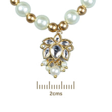 Load image into Gallery viewer, Kundan Stone Ethnic Beaded Bracelet for Girls - AC24-096