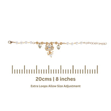 Load image into Gallery viewer, Kundan Stone Ethnic Bracelet for Girls - AC24-089