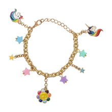 Load image into Gallery viewer, Unicorn Multicharm Bracelet
