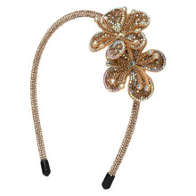 Load image into Gallery viewer, Sparkling Floral Crystal Hair Band