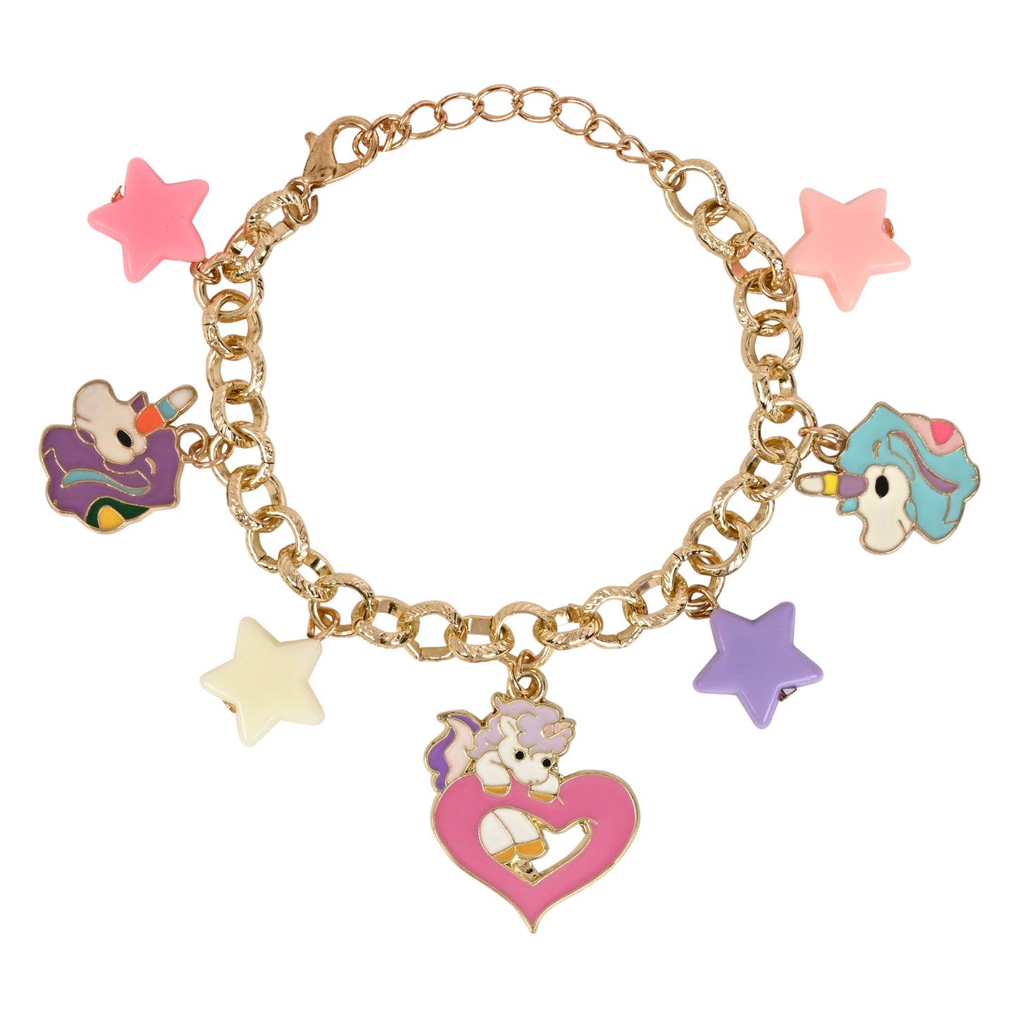 Unicorn Multi-Charm Kids Bracelet