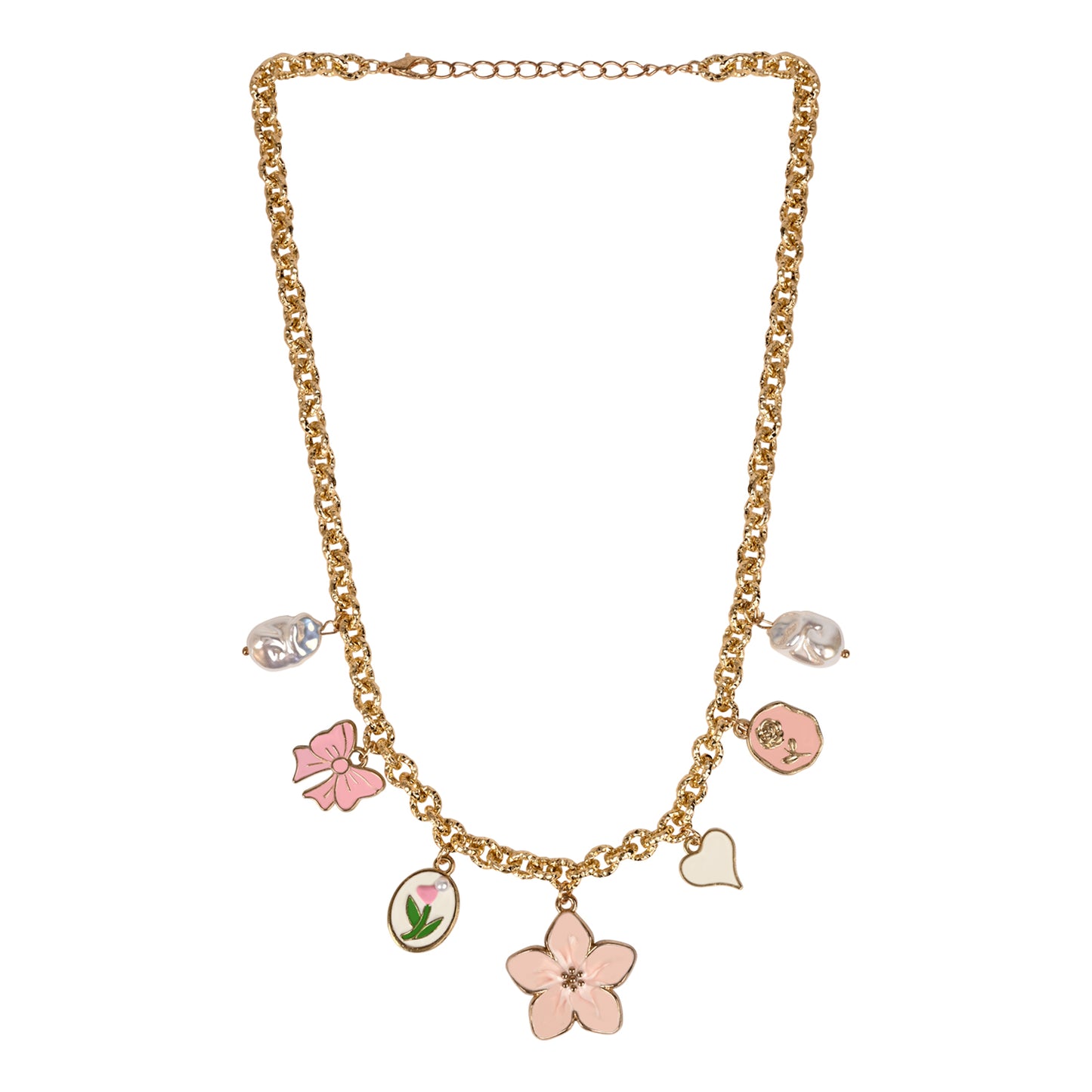 Floral Charm Necklace