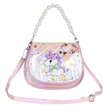 Load image into Gallery viewer, Unicorn Sling Bag Purse for Girls Kids - Pink
