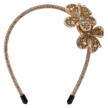 Load image into Gallery viewer, Sparkling Floral Crystal Hair Band