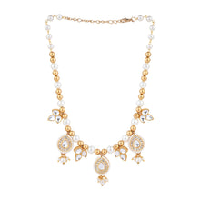 Load image into Gallery viewer, Kundan Stone Ethnic Jewellery Set for Girls - AC24-080