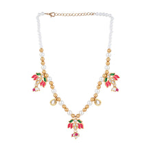 Load image into Gallery viewer, Kundan Stone Ethnic Jewellery Set for Girls - AC24-079