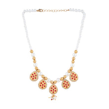 Load image into Gallery viewer, Kundan Stone Ethnic Jewellery Set for Girls - AC24-084