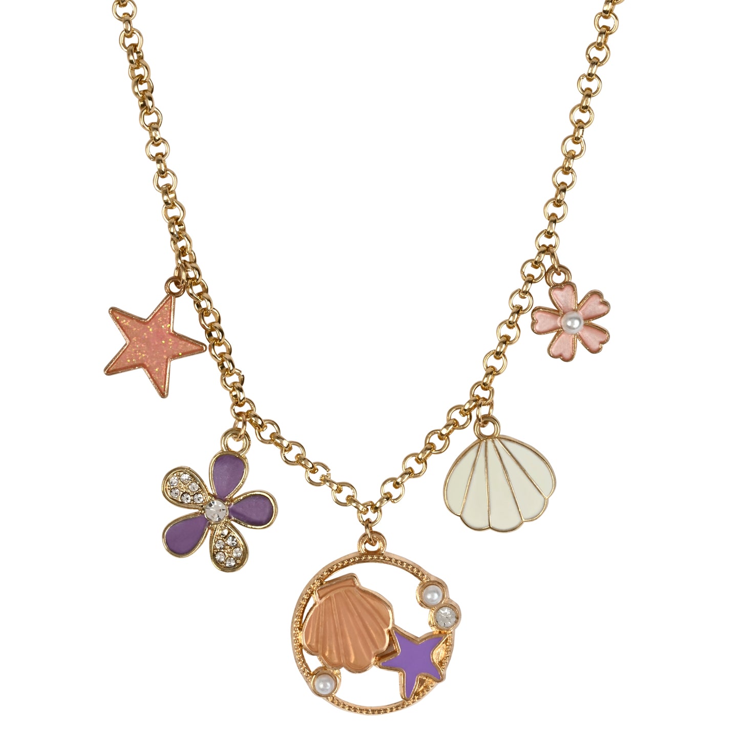 Sea World Charms Necklace