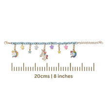 Load image into Gallery viewer, Unicorn Multicharm Bracelet