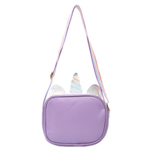 Load image into Gallery viewer, Unicorn Glitter Sling Bag - Purple
