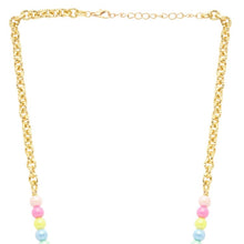 Load image into Gallery viewer, Unicorn Charm Beaded Chain Necklace