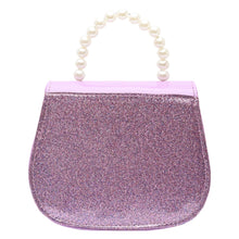 Load image into Gallery viewer, Unicorn Sling Bag Beaded Handle - Purple