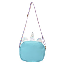Load image into Gallery viewer, Unicorn Glitter Sling Bag - Blue
