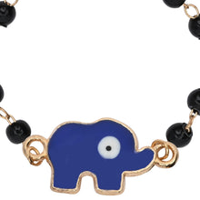 Load image into Gallery viewer, Nazariya Bracelet Elephant Evil Eye Charm
