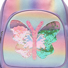 Load image into Gallery viewer, Butterfly Glitter Sequin Fashion Backpack - Purple