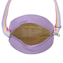 Load image into Gallery viewer, Rainbow Hearts Glitter Sling Bag - Purple