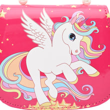 Load image into Gallery viewer, Unicorn Sling Bag Beaded Handle - Pink