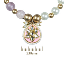 Load image into Gallery viewer, Kundan Stone Ethnic Beaded Bracelet for Girls - AC24-095