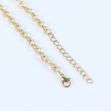 Load image into Gallery viewer, Unicorn Rainbow Charms Necklace & Bracelet Set - Pink Blue