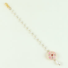 Load image into Gallery viewer, Meenakari Kundan Jewellery Set