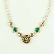 Load image into Gallery viewer, Meenakari Kundan Necklace