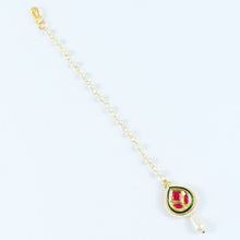 Load image into Gallery viewer, Kundan Stone Maang Tikka