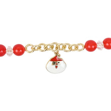 Load image into Gallery viewer, Santa Claus Christmas Bells Jewellery Set  Red::White
