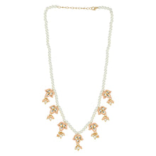Load image into Gallery viewer, Meenakari Kundan Stone Jewellery Set