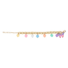 Load image into Gallery viewer, Butterfly Florals Chain Bracelet