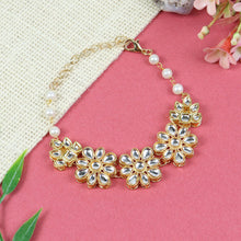Load image into Gallery viewer, jewellery girls women ladies necklace bracelet maang tikka earring gift accessories cute stylish fancy fashion children combo set ethnic festive wedding puja pooja
