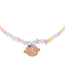 Load image into Gallery viewer, Unicorn Galaxy Charm Necklace & Bracelet Jewellery Set