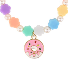 Load image into Gallery viewer, Ice-Cream Donut Charms Set of 2 Beaded Bracelets