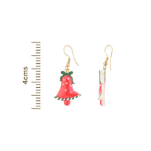 Load image into Gallery viewer, Christmas Bell Necklace Bracelet Earrings Finger Ring Jewellery Set