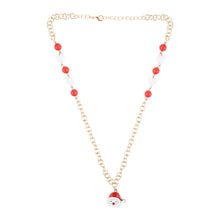 Load image into Gallery viewer, Christmas Santa Claus Necklace Bracelet Jewellery Set