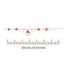 Load image into Gallery viewer, Christmas Santa Claus Necklace Bracelet Jewellery Set