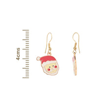 Load image into Gallery viewer, Christmas Charm Santa Claus Earrings