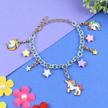 Load image into Gallery viewer, Unicorn Multicharm Bracelet