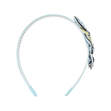 Load image into Gallery viewer, Striped Bows Hair Band - Blue