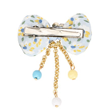 Load image into Gallery viewer, Floral Bows Tassels Hair Clip - Set of 2