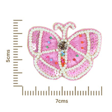 Load image into Gallery viewer, Beaded Sequin Butterfly Hair Clip