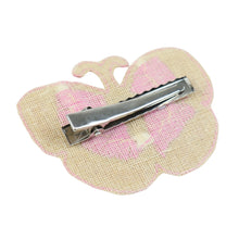 Load image into Gallery viewer, Beaded Sequin Butterfly Hair Clip