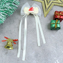 Load image into Gallery viewer, Christmas Cap Charm Bow Hair Clip