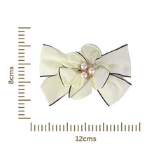 Load image into Gallery viewer, Christmas Beaded Charm Bow Hair Clip