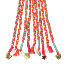 Load image into Gallery viewer, Boho Style Braided Hair Tie