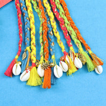 Load image into Gallery viewer, Boho Style Braided Hair Tie