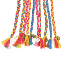 Load image into Gallery viewer, Boho Style Braided Hair Tie